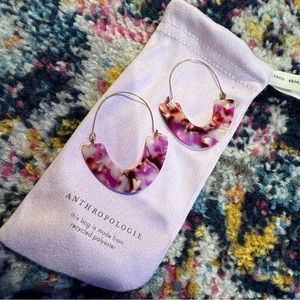 Pink Resin Earrings 💖